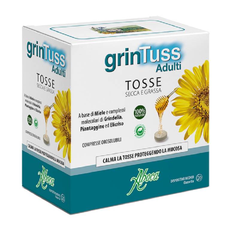 GRINTUSS 20CPR C/POLIRESIN