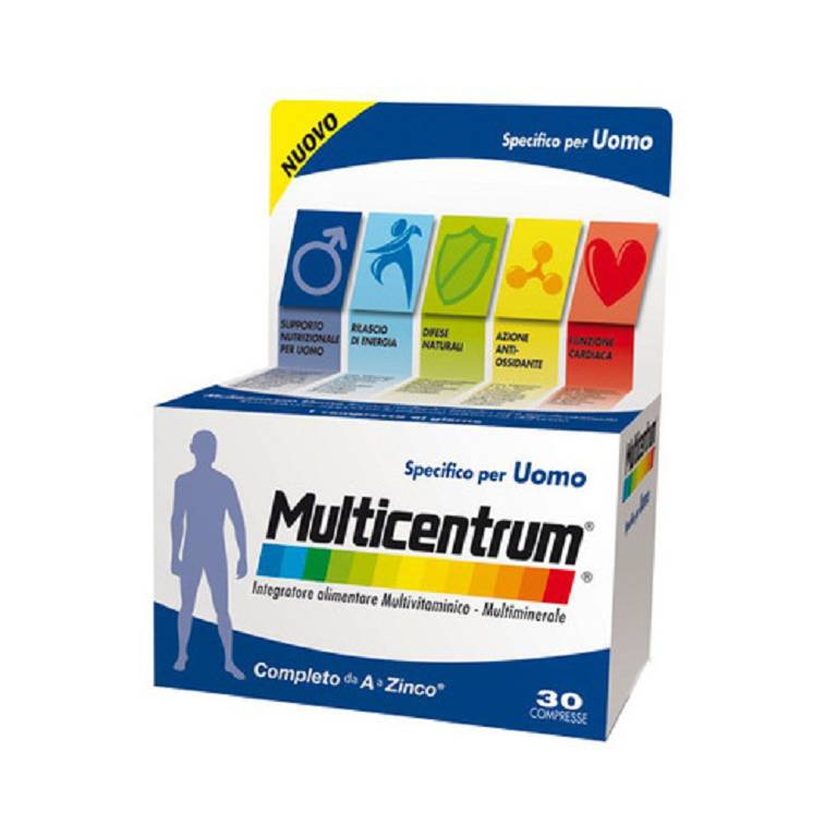 MULTICENTRUM UOMO 30CPR