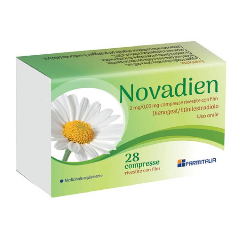 NOVADIEN*28CPR RIV 2MG+0,03MG