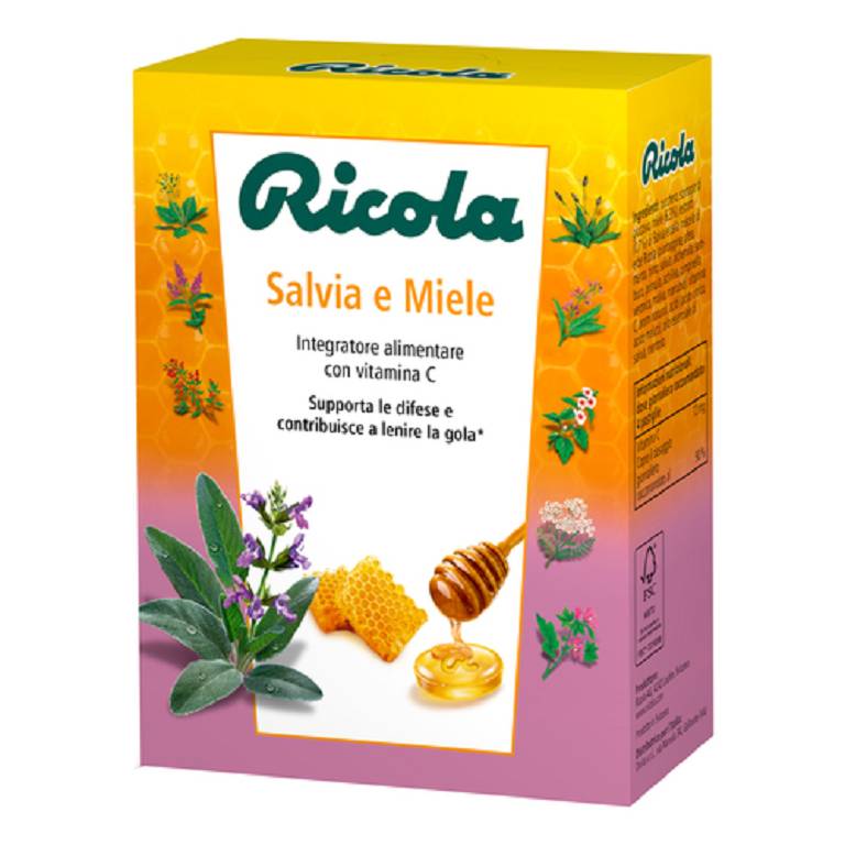 RICOLA SALVIA E MIELE 50G