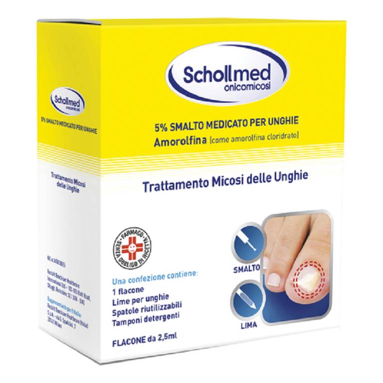 SCHOLLMED ONICOMICOSI*2,5ML 5%