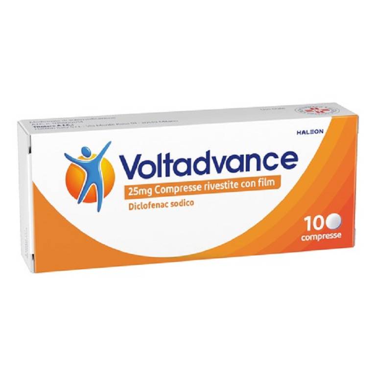 VOLTADVANCE*10CPR RIV 25MG